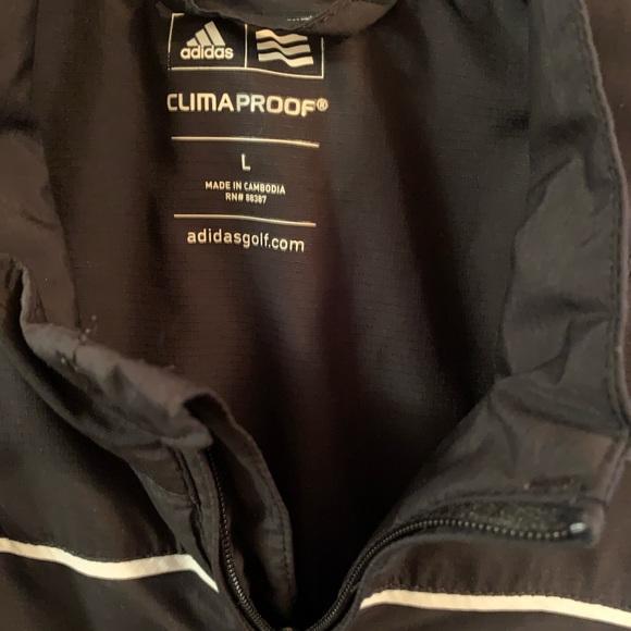 Adidas golf vest, black. - Picture 3 of 3